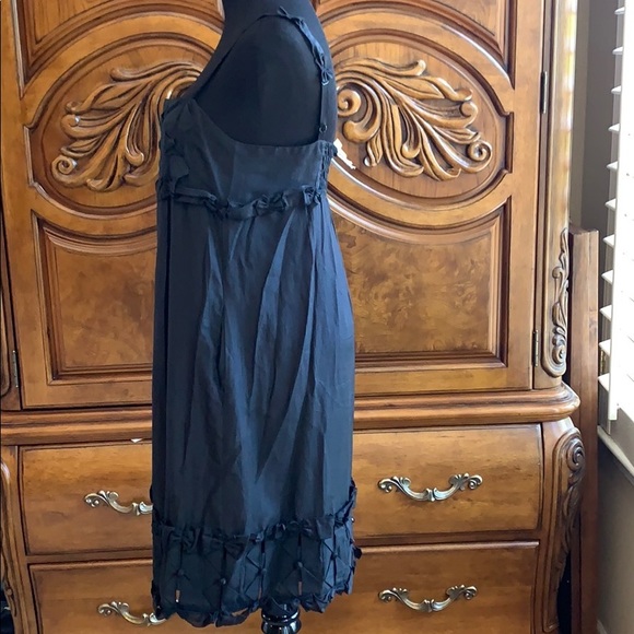 YOANA BARASCHI ORIGAMI  SUNDRESS BLACK Small - Picture 3 of 15